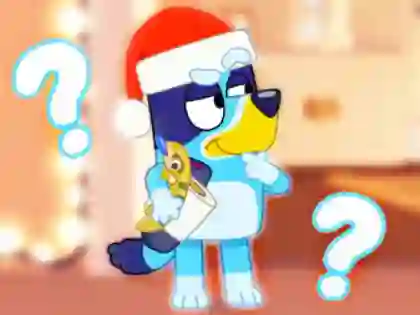 Lojë Kids Quiz: Bluey Christmas Fandom në internet