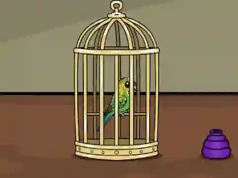 Lojë Green Budgie Escape në internet