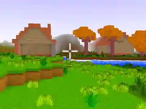 Lojë Voxel World në internet