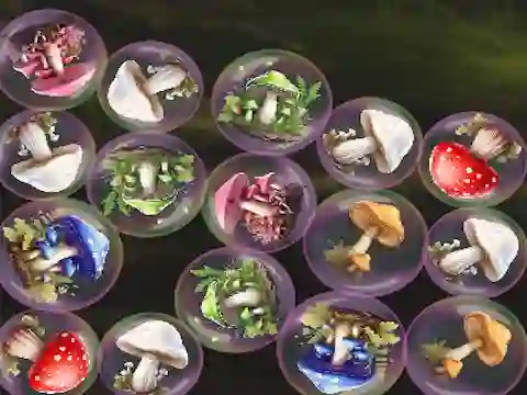 Lojë Merge Mushrooms! në internet