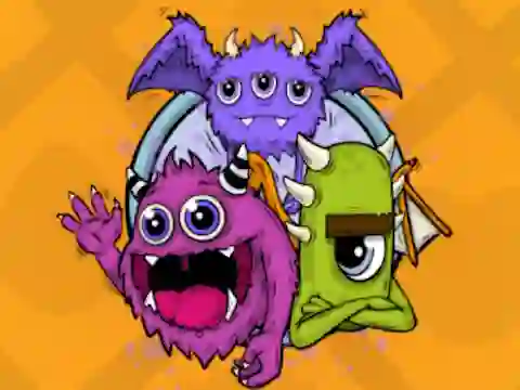 Lojë Word Monsters në internet