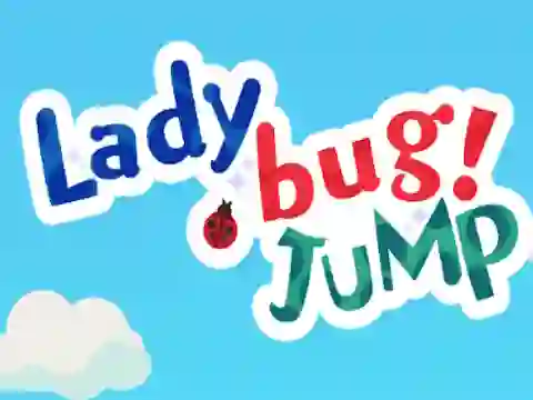 Lojë Lady Bug! Jump në internet