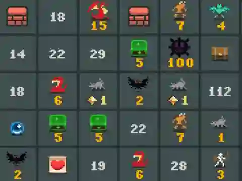 Lojë Dragonsweeper në internet
