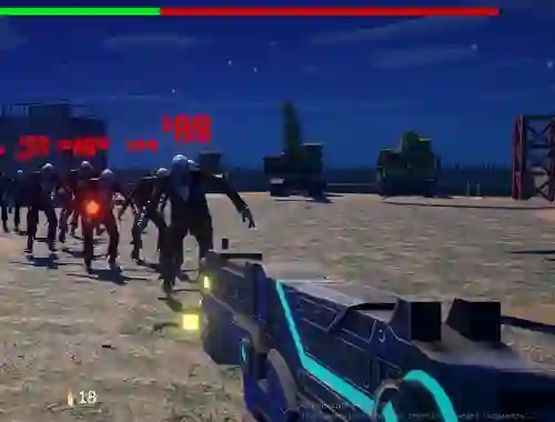 Lojë Zombie Survivor në internet