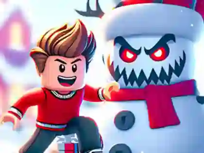 Lojë Jigsaw Puzzle: Roblox Snowball Battle në internet