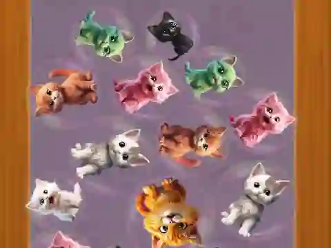 Lojë Merge Cats: 2048! në internet