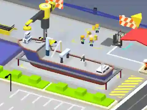 Lojë Shipbuilding tycoon në internet