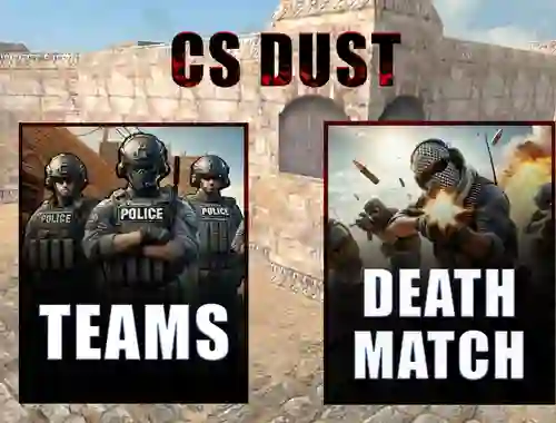 Lojë CS Dust në internet