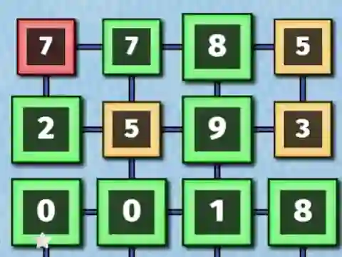 Lojë Number Domination në internet