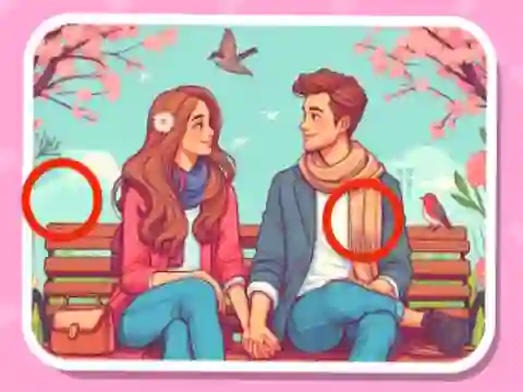 Lojë Find the Differences Couples në internet