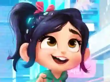 Lojë Jigsaw Puzzle: Vanellope në internet