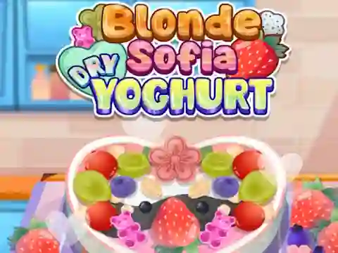 Lojë Blonde Sofia: Dry Yoghurt në internet