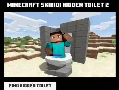 Lojë Minicraft Skibidi Hidden Toilet 2 në internet