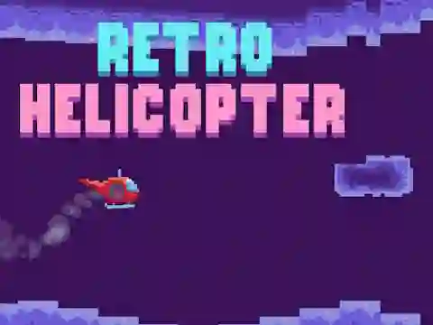Lojë Retro Helicopter në internet