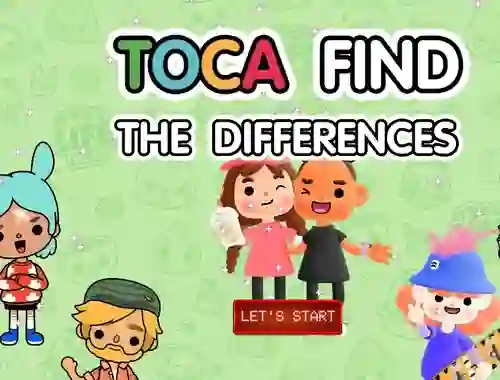 Lojë Toca Find The Differences në internet