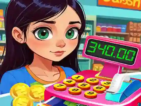 Lojë Supermarket Shopping For Kids në internet