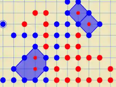 Lojë Dots - duel në internet