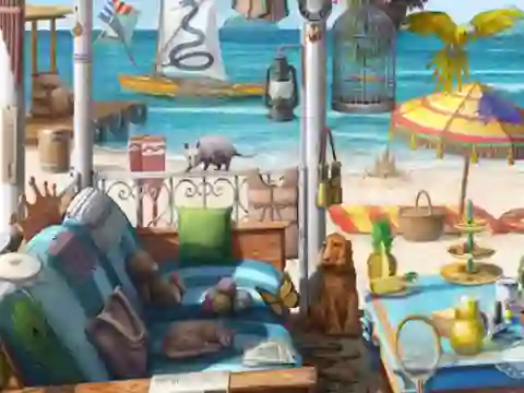 Lojë Hidden Object në internet