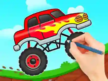 Lojë Coloring Book: Monster Truck në internet