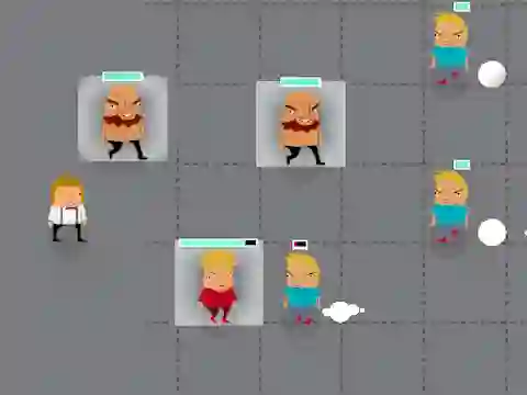 Lojë Bully Defense në internet