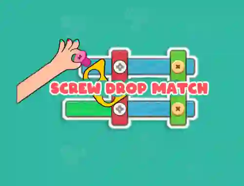 Lojë Screw Drop Match në internet