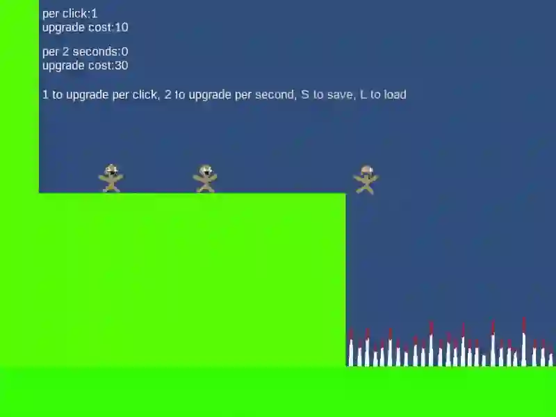 Lojë Push People Off a Cliff Clicker në internet