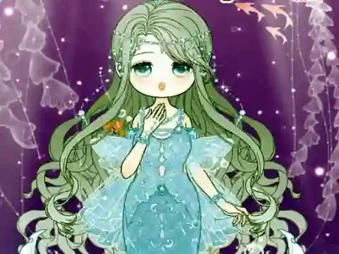Lojë Candy Doll Dress Up në internet
