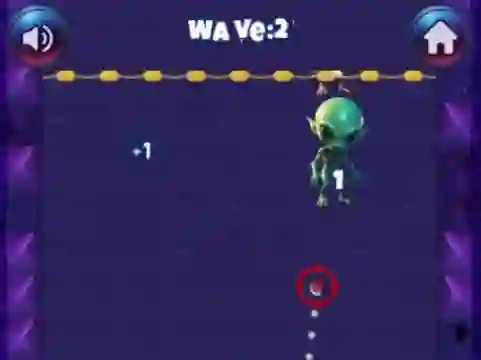 Lojë Target Crazy Alien në internet