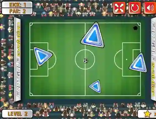 Lojë Footgolf Evolution në internet