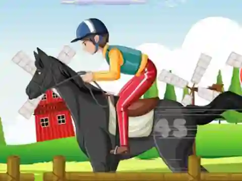 Lojë Pink Pony Rescue në internet
