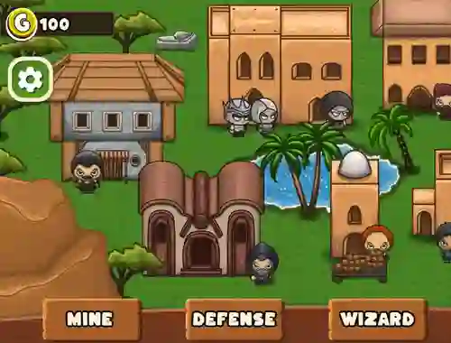 Lojë Empires Domination në internet