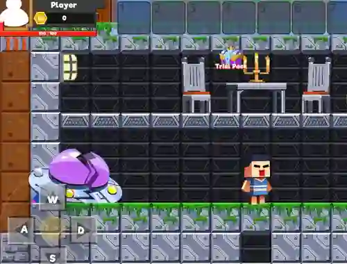 Lojë Minecraft Blockman Go në internet