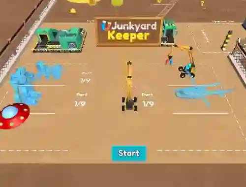 Lojë Junkyard Keeper në internet