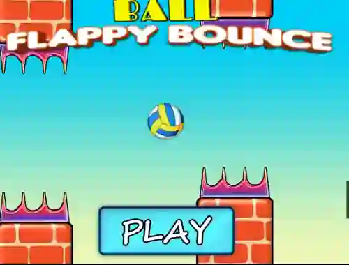 Lojë Ball Flappy Bounce në internet