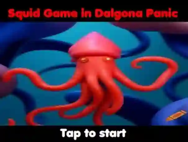Lojë Squid Game In Dalgona Panic në internet