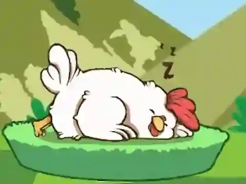 Lojë Awaken The Sleeping Hen në internet
