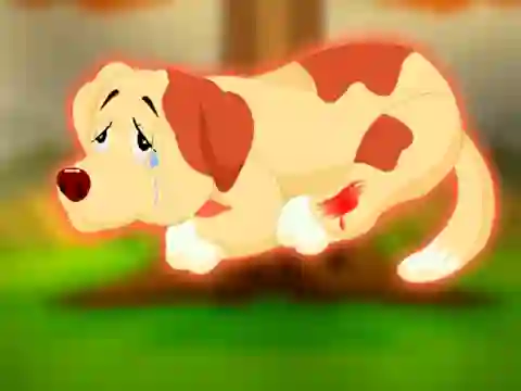 Lojë Help to the Injured Pet Dog në internet