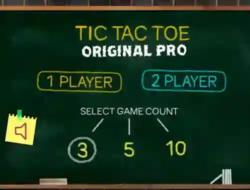 Lojë Tic Tac Toe Original Pro në internet