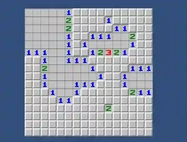 Lojë Mine Finder në internet