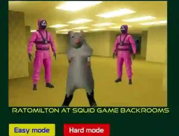 Lojë Ratomilton at Squid Game Backrooms në internet