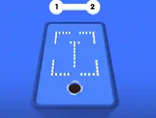 Lojë Hole 3d Color Block në internet