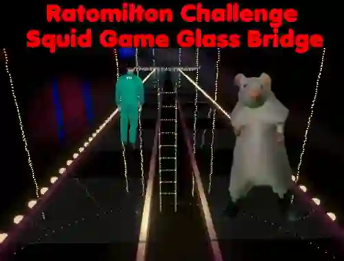 Lojë Rato Milton Challenge Squid Game Glass Bridge në internet