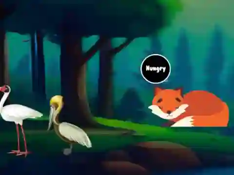Lojë Famished Fox Rescue në internet