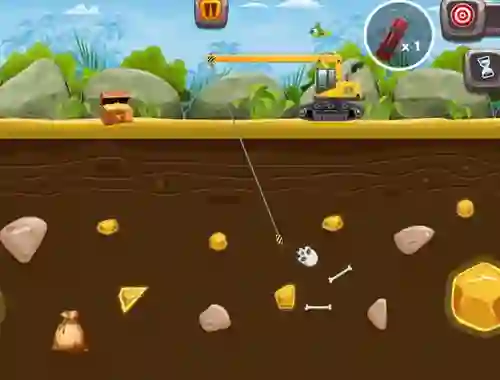 Lojë Golden Digger në internet