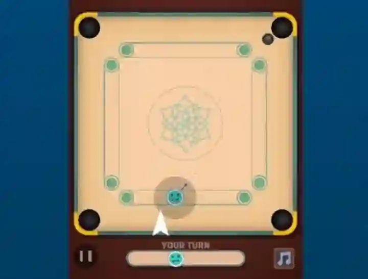 Lojë Carrom Rush në internet