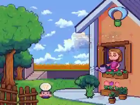 Lojë Pixel World në internet