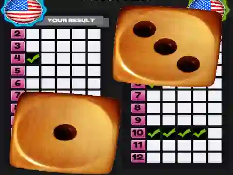 Lojë Country Dice Challenge në internet