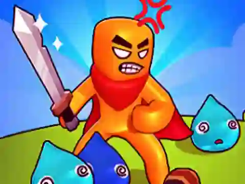 Lojë Swordsman Adventure në internet