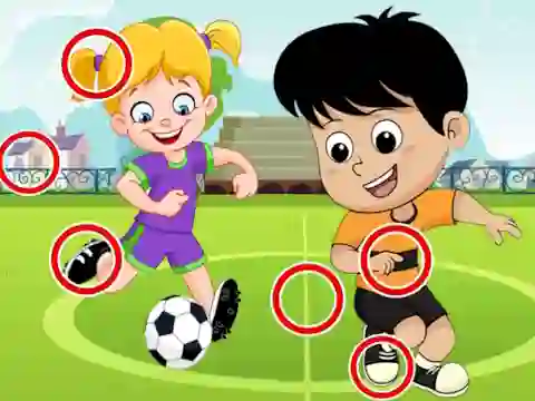 Lojë Soccer Differences në internet