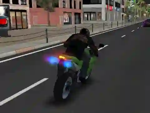 Lojë Turbo Street në internet